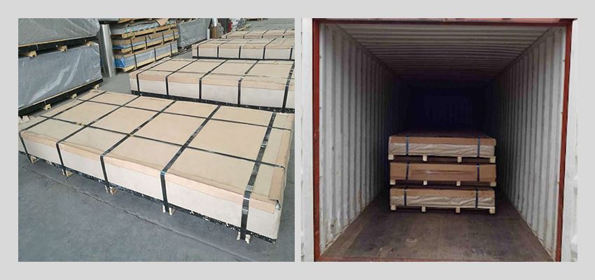 Packing And Container Loading Aluminum Roof Panels Packing And Container Loading Aluminum Roof Panels