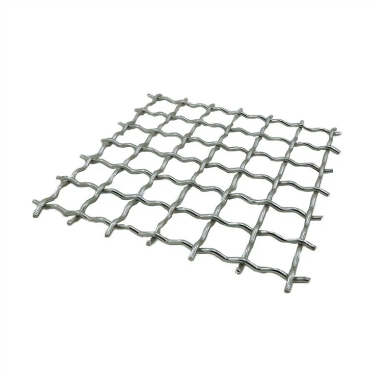 Manifatturi tal-malji tal-Wajer Crimped Stainless Steel