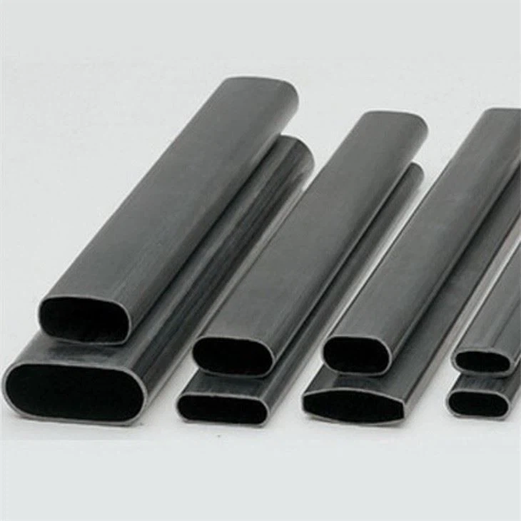 Bulk Black Steel Pajp Ovali